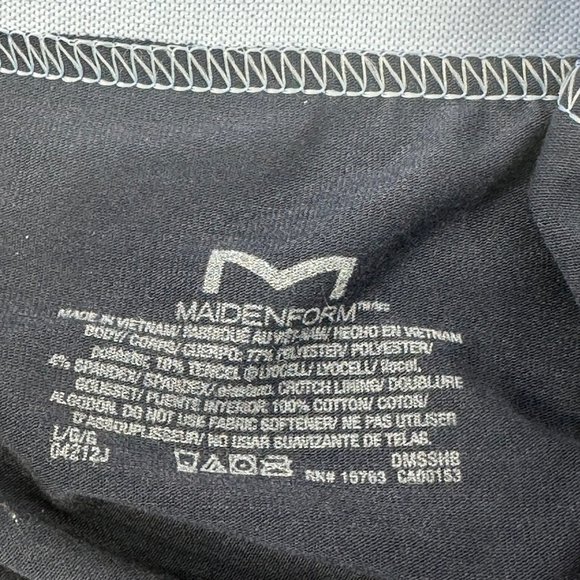 Women's Black and Blue Intimate Briefs - Picture 5 of 8